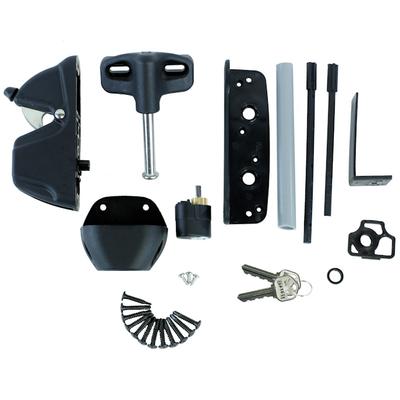 Westbury Deluxe Lokk Latch Set Textured Black