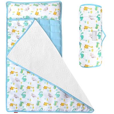 21x50" Toddler Nap Mat with Pillow & Blanket