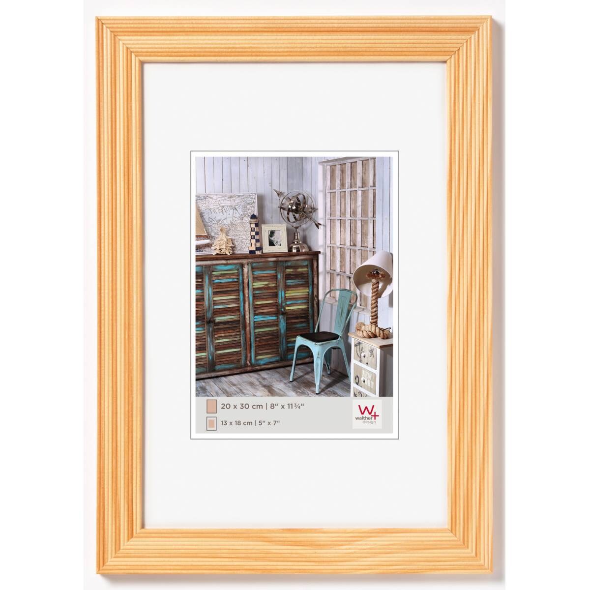 walther + design HI050H,Grado Holzr. 040X050 NATUR Image