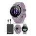 Garmin vivoactive 5 (Orchid) Fitness GPS Smartwatch | Bundle with PlayBetter HD Screen Protectors & Portable Charger