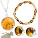 Amber World,'Minimalist and Modern Amber Jelwery Curated Gift Set'