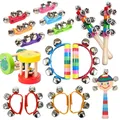 Hochets colorés pour bébé jeu mentaires oriel développement de bébé jouets de cloche cadeaux