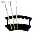 Porte-brosse en acrylique pour Nail Art 1 pièce support pour brosses de salon stylo T1 pour