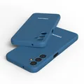 Coque souple en silicone liquide pour Samsung Galaxy A14 A24 coque de protection arrière complète