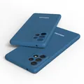 Coque de protection en silicone souple pour Samsung Galaxy A53 étui soyeux protection liquide