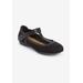Women's The Emmi Flat by Comfortview in Black (Size 7 M)