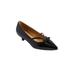 Extra Wide Width Women's The Declan Slip On Pump by Comfortview in Black (Size 9 1/2 WW)