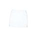 Croft & Barrow Casual Skirt: White Solid Bottoms - Women's Size 4