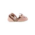 Old Navy Booties: Slip-on Wedge Casual Pink Solid Shoes - Size 12-18 Month
