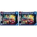 Ravensburger Kinderpuzzle - 10520 Cars Neon - Disney Cars-Puzzle für Kinder ab 6 Jahren, mit 100 Teilen im XXL-Format (Packung mit 2)