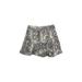Zara Casual A-Line Skirt Micro: Gray Snake Print Bottoms - Women's Size Small
