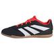 adidas Unisex Predator.4 in Sala Sneaker, Core Black FTWR White Solar Red, 48 EU