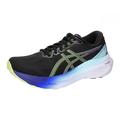 Asics Women's Gel Kayano 30 Sneaker, Black/Glow Yellow, 4.5 UK