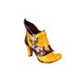 Irregular Choice Miaow Boots, Yellow, EUR 36 (UK 3.5) Womens Shoes