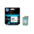 Hewlett Packard [HP] No. 351 Inkjet Cartridge Page Life 170pp 58g Colour Ref CB337EE