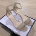 Nine West Shoes | Nine West Gold Ankle Strap Heels | Color: Gold | Size: 7.5