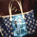 Disney Bags | Nwt Disney Fairytale Designer Edition Elsa & Hans Tote | Color: Blue/Silver | Size: Os
