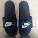 Nike Shoes | Nike Benassi Jdi Men's Sandals, Us Size 11, Eur45 | Color: Blue | Size: 10