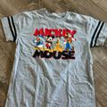 Disney Other | Mickey Mouse Tee | Color: Gray | Size: Youth Xl