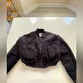 Zara Jackets & Coats | Nwt Zara Bomber Crop Jacket Xs | Color: Black | Size: Xs