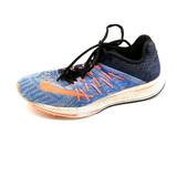 Nike Shoes | Nike Womens Sneaker Zoom Elite 8 Blue Orange Lace Up Walking Shoe Round Toe 8 | Color: Blue | Size: 8