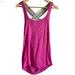 Lululemon Athletica Tops | Lululemon Wild Athletic Top Magenta Pink And Cheetah Strappy | Color: Cream/Pink | Size: 6