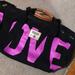 Pink Victoria's Secret Bags | Pink Victoria Secretsale Vintage Duffle Bag | Color: Black/Purple | Size: Os