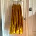 Free People Skirts | Nwt Free People Convertible Skirt Dress | Color: Gold | Size: L