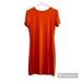 Michael Kors Dresses | Michael Kors Womens Orange Gold Studded Short Sleeve Mini Dress Size Small | Color: Orange | Size: S