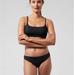 Athleta Swim | Nwt Athleta Scoop Bikini Top Clean Full Bikini Top Set Size Large | Color: Black | Size: L