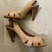 Nine West Shoes | Nine West Beige Heels | Color: Cream/Tan | Size: 9