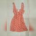 American Eagle Outfitters Dresses | Nwt American Eagle Coral Floral Dress | Color: Orange | Size: L