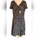 Michael Kors Dresses | Nwt Michael Kors Size 12 Black/Khaki Dress | Color: Black/Tan | Size: 12