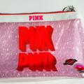 Pink Victoria's Secret Bags | Pink Power Victoria Secret Heart Bubble Beauty Bag Make Up Pnk Pwr | Color: Pink/Red | Size: Os