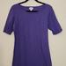 Lularoe Dresses | M Purple Lularoe Julia | Color: Purple | Size: M