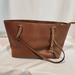 Michael Kors Bags | Michael Kors Jet Set Md Pebbled Leather Tote Bag Brown | Color: Brown | Size: Os