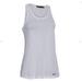 Under Armour Tops | Nwt Under Armour Women's Stadium Tank Top Shirt 1260298 White Small | Color: White | Size: S
