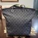 Gucci Bags | Authentic Gucci Tote Bag | Color: Black/Gray | Size: 14.5 X 12 X 4.5