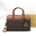 Michael Kors Bags | Michael Kors Medium Duffle Satchel Crossbody Bag Brown | Color: Brown/Gold | Size: Medium
