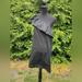 J. Crew Dresses | J Crew Black Linen One Shoulder Dress - Size Medium | Color: Black | Size: M