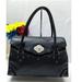 Michael Kors Bags | Michael Kors Black Leather Turnlock Flap Closure Satchel Shoulder Bag - Vintage | Color: Black | Size: Os