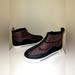 Michael Kors Shoes | Men’s Michael Kors Baxter Logo Quilted Nylon Sneaker Boots Shoes Sz 8.5 | Color: Black/Brown | Size: 8.5