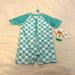 Disney Swim | Nwt Disney Baby Swimsuit | Color: Green/White | Size: 6-9mb