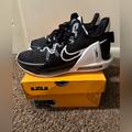 Nike Shoes | Nike Men’s Lebron Witness Vi Tb Basketball Shoes | Color: Black/White | Size: 9