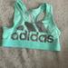 Adidas Shirts & Tops | Adidas Sports Bra Mint Colored | Color: Red | Size: Sg
