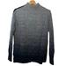 Athleta Sweaters | Athleta Ombre Sunset Black Gray Merino Wool Mock Neck Pullover Sweater Womens S | Color: Black/Gray | Size: S