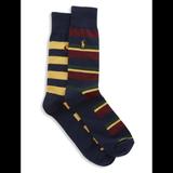 Polo By Ralph Lauren Underwear & Socks | Big & Tall Polo Ralph Lauren 2-Pk Striped Preppy Socks - King Size | Color: Red | Size: Xl