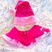 Victoria's Secret Dresses | New Piece Set Victoria Secret Santa Outfit Skirt Hat | Color: Pink/White | Size: Os