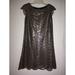 Nine West Dresses | Nine West Dress Black Glittery Sequin Evening Dress 2 | Color: Black/Gold | Size: 2