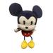 Disney Toys | Disney Hallmark Pellet Filled Retro Style Mickey Mouse Stuffed Animal Plush Toy | Color: Black/Red | Size: 9"